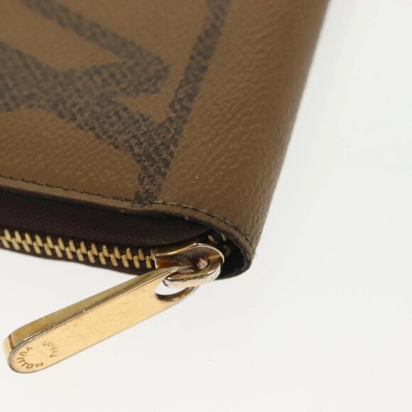 LOUIS VUITTON Monogram Giant Reverse Zippy Wallet Long Wallet M69353 Auth 135027 - Picture 5 of 16